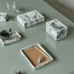 Ferm Living Boxar & Askar-Mist Ask Med Lock 7.5x10 cm, Sugar Kelp