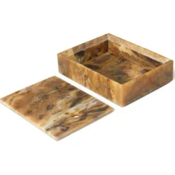 Ferm Living Boxar & Askar-Mist Ask Med Lock 7.5x10 cm, Sugar Kelp