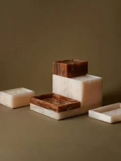 Ferm Living Boxar & Askar-Mist Ask Med Lock 7.5x10 cm, Sugar Kelp