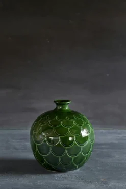 Bergs Potter Krukor-Misty Vas 23 cm, Grön