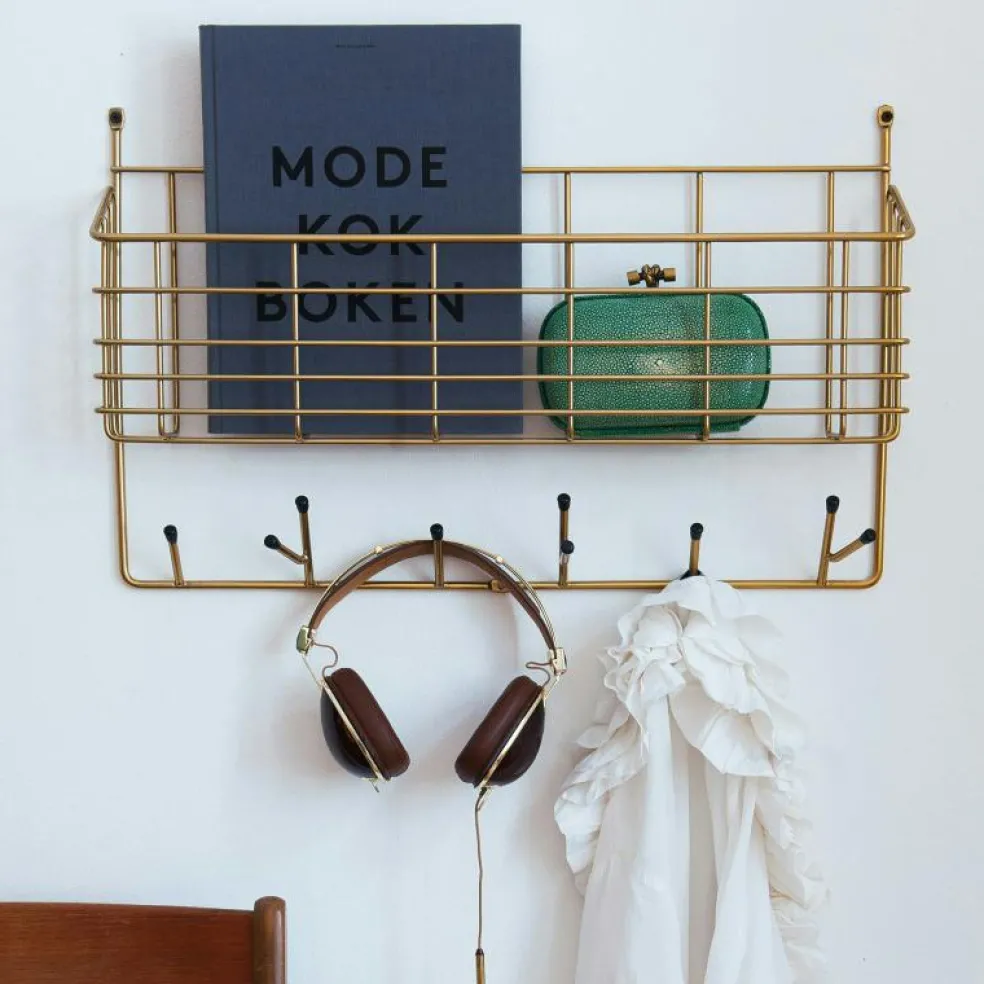 Mitten Förvaringshylla, Vit