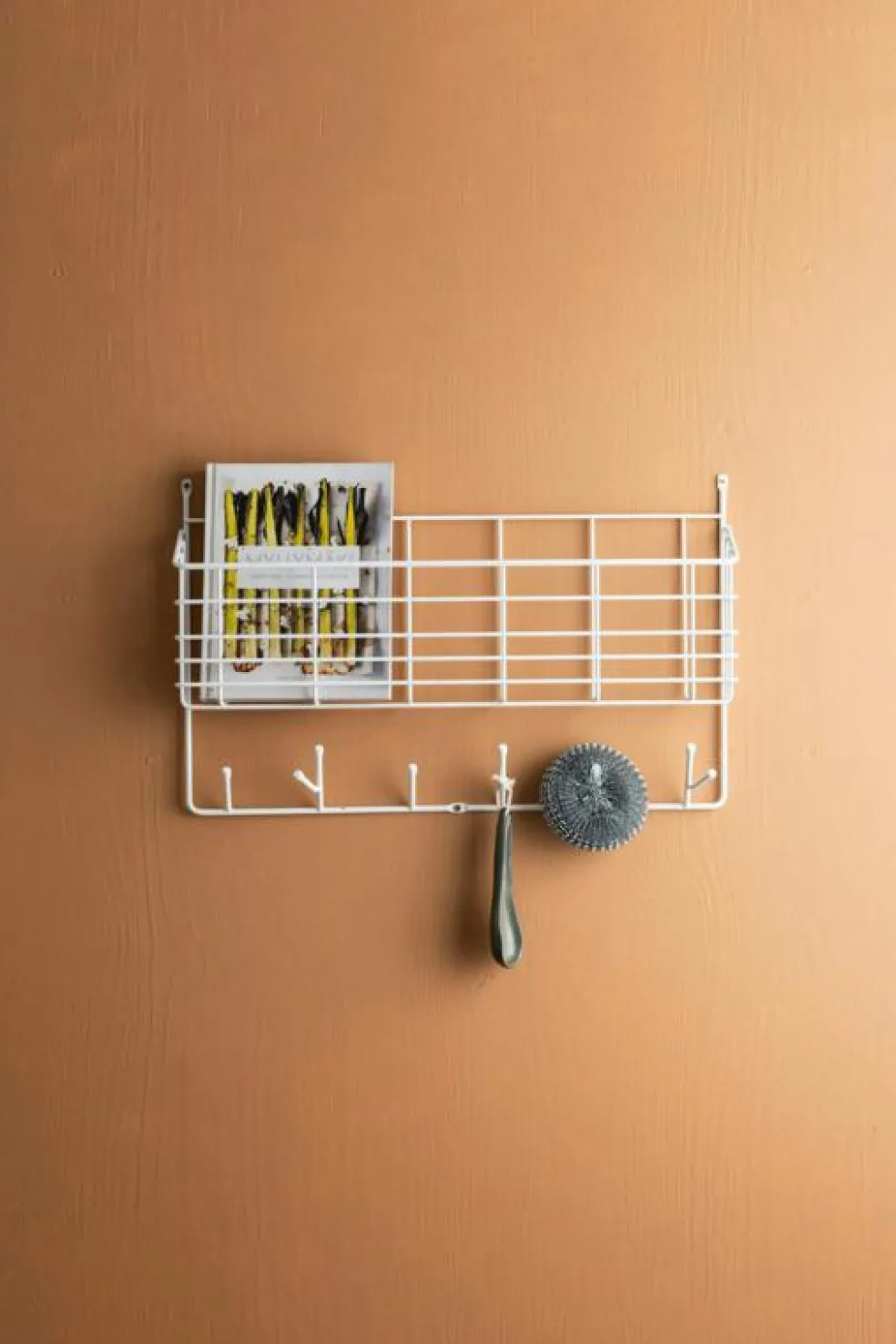 Mitten Förvaringshylla, Vit