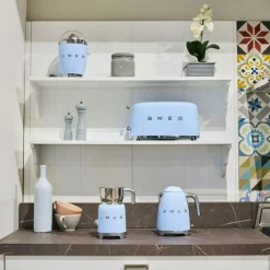 Smeg Mjölkskummare-Mjölkskummare, Pastellblå