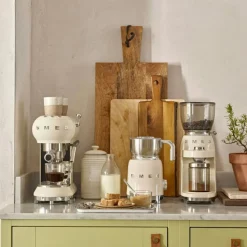 Smeg Mjölkskummare-Mjölkskummare, Pastellblå