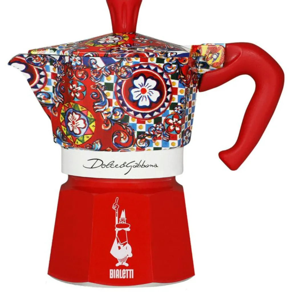 Bialetti Kaffebryggare & Tekokare-Moka Express Kaffebryggare Dolce&Gabbana, 6 Koppar
