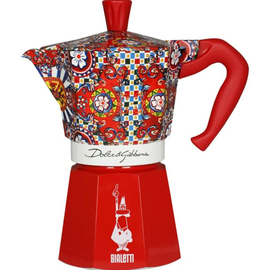Bialetti Kaffebryggare & Tekokare-Moka Express Kaffebryggare Dolce&Gabbana, 6 Koppar