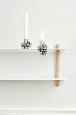 Molekyl Ljusstake 4, Mässing