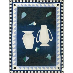 Momento JH46 Pläd 130x180 cm, Midnattsblå