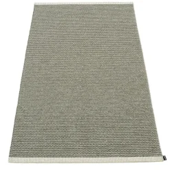 Pappelina Utomhusmattor & Balkongmattor|Plastmattor-Mono Matta 85x260 cm, Charcoal/Warm Grey