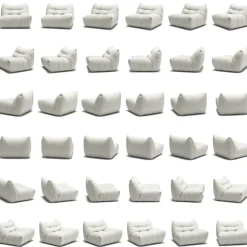 MONO Modulsoffa Höger, Steam White