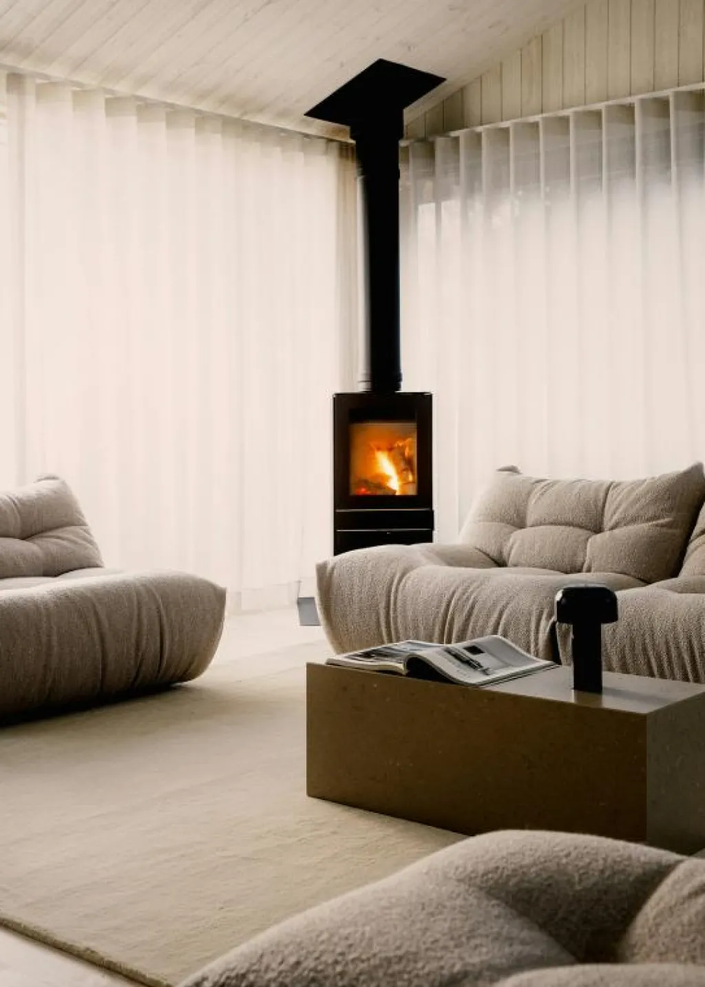 Decotique Modulsoffor-MONO Modulsoffa Vänster, Steam White