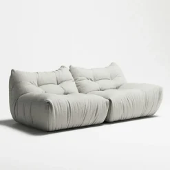 Decotique Modulsoffor|2-Sitssoffor-MONO 2-Sitssoffa, Steam White