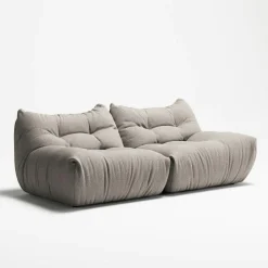 Decotique Modulsoffor|2-Sitssoffor-MONO 2-Sitssoffa, Steam White