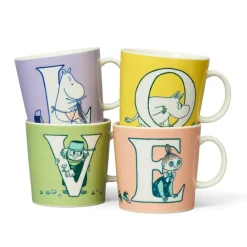 Moomin ABC Mugg 40 cl, P