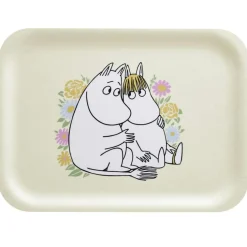 Muurla Brickor-Moomin Flowers 20x27cm Bricka