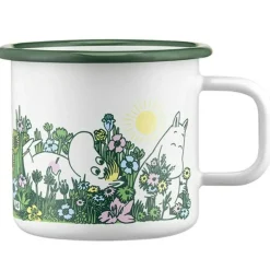 Moomin In the garden Emaljmugg 37 cl