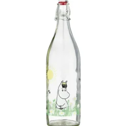 Moomin In the garden Glasflaska 1 L
