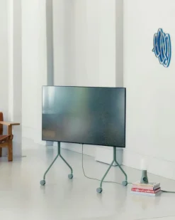 Pedestal Tv-Bänkar & Mediabänkar-Moon Rollin' Tv-Stativ, Mossy Green