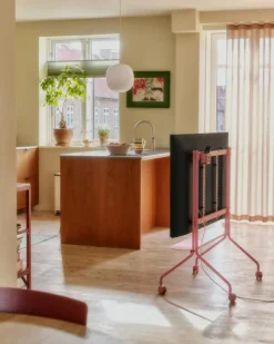 Pedestal Tv-Bänkar & Mediabänkar-Moon Rollin' Tv-Stativ, Mossy Green