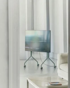 Pedestal Tv-Bänkar & Mediabänkar-Moon Rollin' Tv-Stativ, Mossy Green