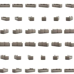 Decotique 2-Sitssoffor-Moore 2-Sitssoffa, Plush Beige