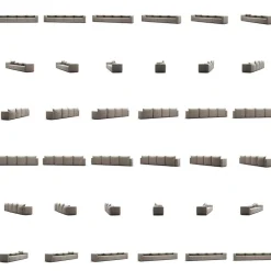 Moore 4-Sitssoffa, Sandshell Beige