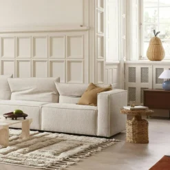 Moore 4-Sitssoffa, Sandshell Beige