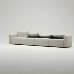 Moore 4-Sitssoffa, Sandshell Beige