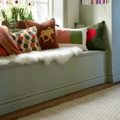 Chhatwal & Jonsson Prydnadskuddar & Fodral-Moose Kuddfodral 50x50 cm, Konjak