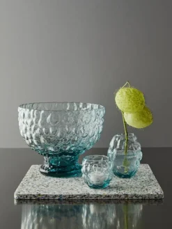 Kosta Boda Fruktskålar|Salladsskålar-Moss Skål 19 cm, Klar