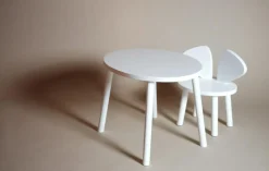 Mouse Barnstol (2-5 år), Mattlackerad Ek