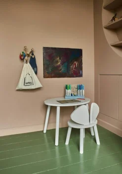 Mouse Barnstol (2-5 år), Mattlackerad Ek