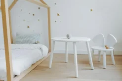 Mouse Barnstol (2-5 år), Mattlackerad Ek