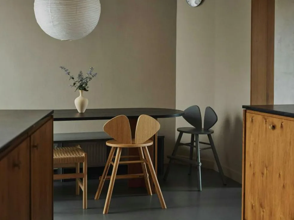 Mouse Junior Barnstol (3-9 år), Vitoljad Ek