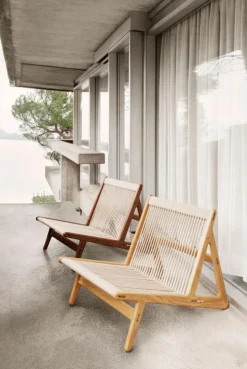 GUBI Fåtöljer-MR01 Initial Stol, Oljad