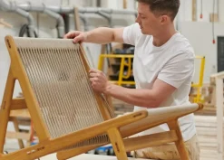 GUBI Fåtöljer-MR01 Initial Stol, Oljad