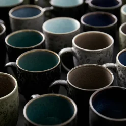 Bitz Tekoppar|Kaffekoppar-Mugg 30 cl, Svart/Grön