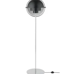 Multi-Lite Golvlampa, Krom / Svart