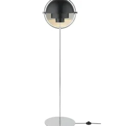 Multi-Lite Golvlampa, Krom / Svart