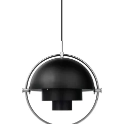 Multi-Lite Pendel 36 cm, Mässing/Sea Grey Halvmatt