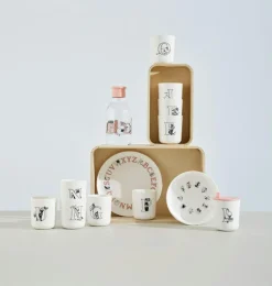 Barn RIG-TIG Barntallrikar-Mumin ABC Tallrik 20 cm, Turquoise