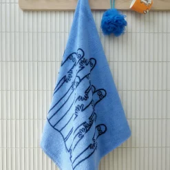 Mumin Badhandduk 70x140 cm, Kärlek