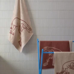 Mumin Badhandduk 70x140 cm, Kärlek