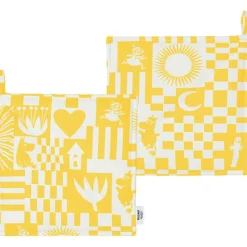 Moomin Arabia Grytlappar & Grytvantar-Mumin Grytlapp Fest 2-pack, Grön