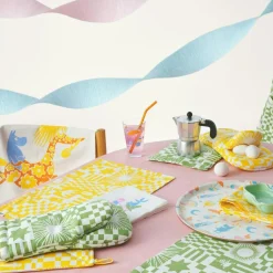 Moomin Arabia Kökshanddukar-Mumin Kökshandduk Fest 2-pack, Gul