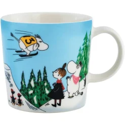 Moomin Arabia Muminmuggar-Mumin Vinter 2024 Mugg 30 cl, Backhoppning