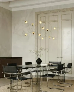 DCWéditions Ljuskronor & Takkronor-Munari Ljuskrona X8, Guld