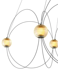 DCWéditions Ljuskronor & Takkronor-Munari Ljuskrona X8, Guld