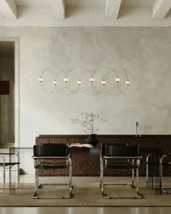 DCWéditions Ljuskronor & Takkronor-Munari Ljuskrona X8, Guld