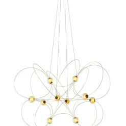 DCWéditions Ljuskronor & Takkronor-Munari Ljuskrona X8, Guld